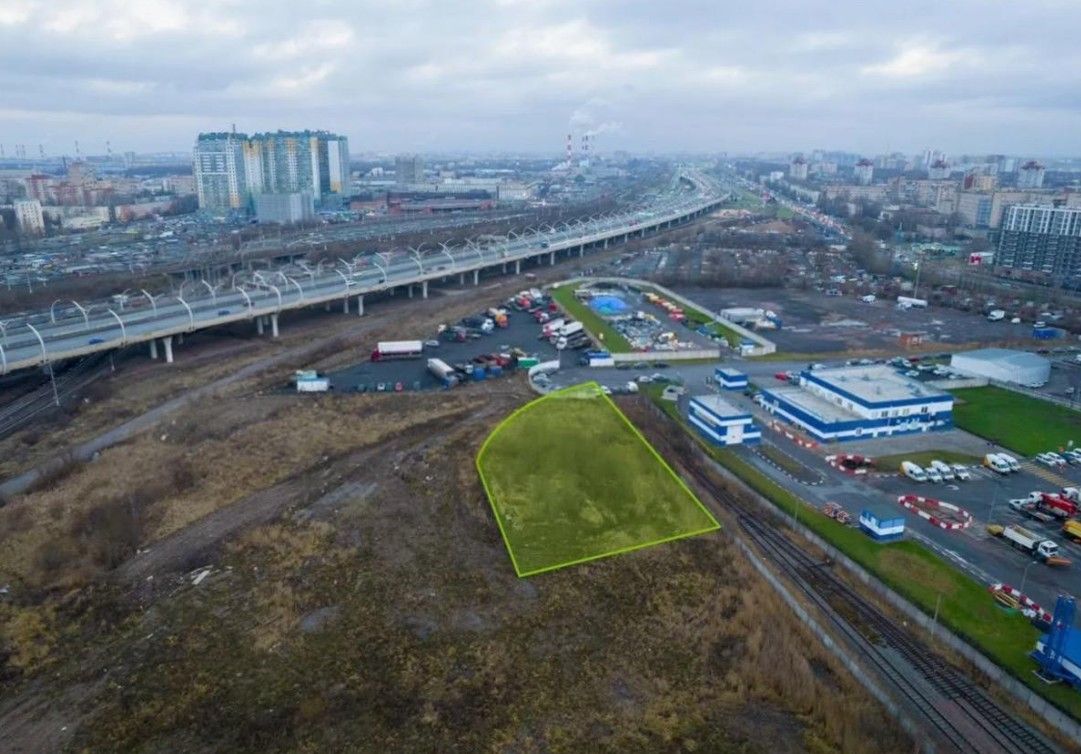 Фото земельного участка по адресу г Санкт-Петербург, ул Предпортовая